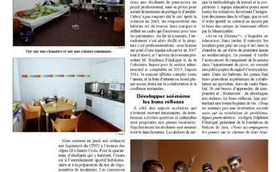 Un lieu de vie pour grandir et réussir
